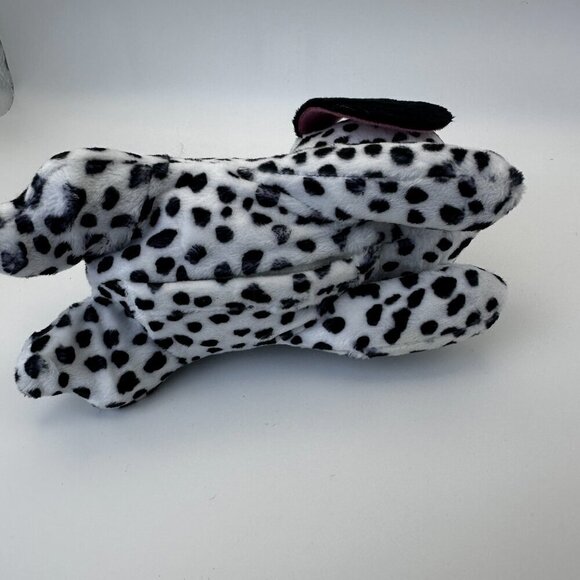 DOG, PLASTIC COVERED BY PLUSH FABRIC WITH BLACKA DOTS, DALMATIAN, BARKING DOG - Picture 7 of 8